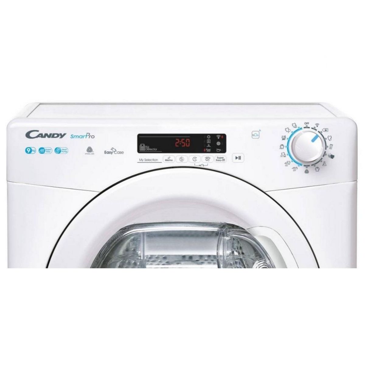 Candy Sèche-linge pompe à chaleur avec condenseur 9kg - CSOEH9A2DE-S