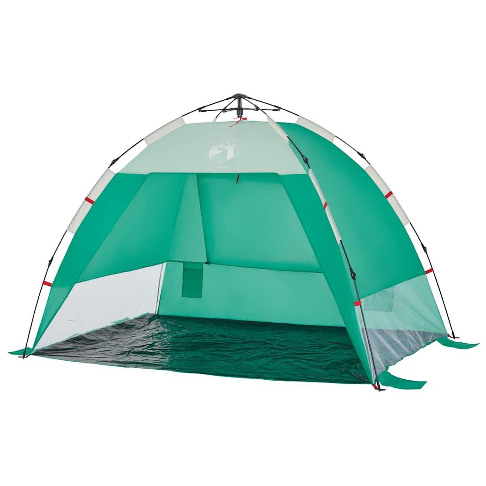 Voir la diapositive 4 : VIDAXL Tente de plage 2 personnes liberation rapide impermeable