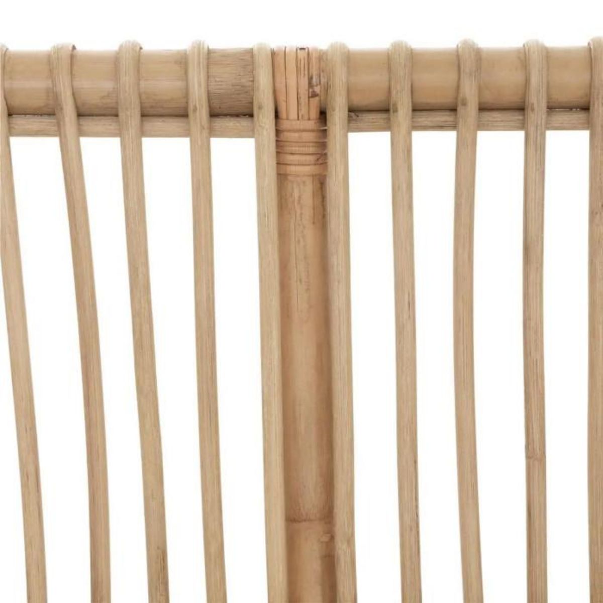 ATMOSPHERA Banc 2 Places en Rotin  Neta  110cm Naturel & Blanc