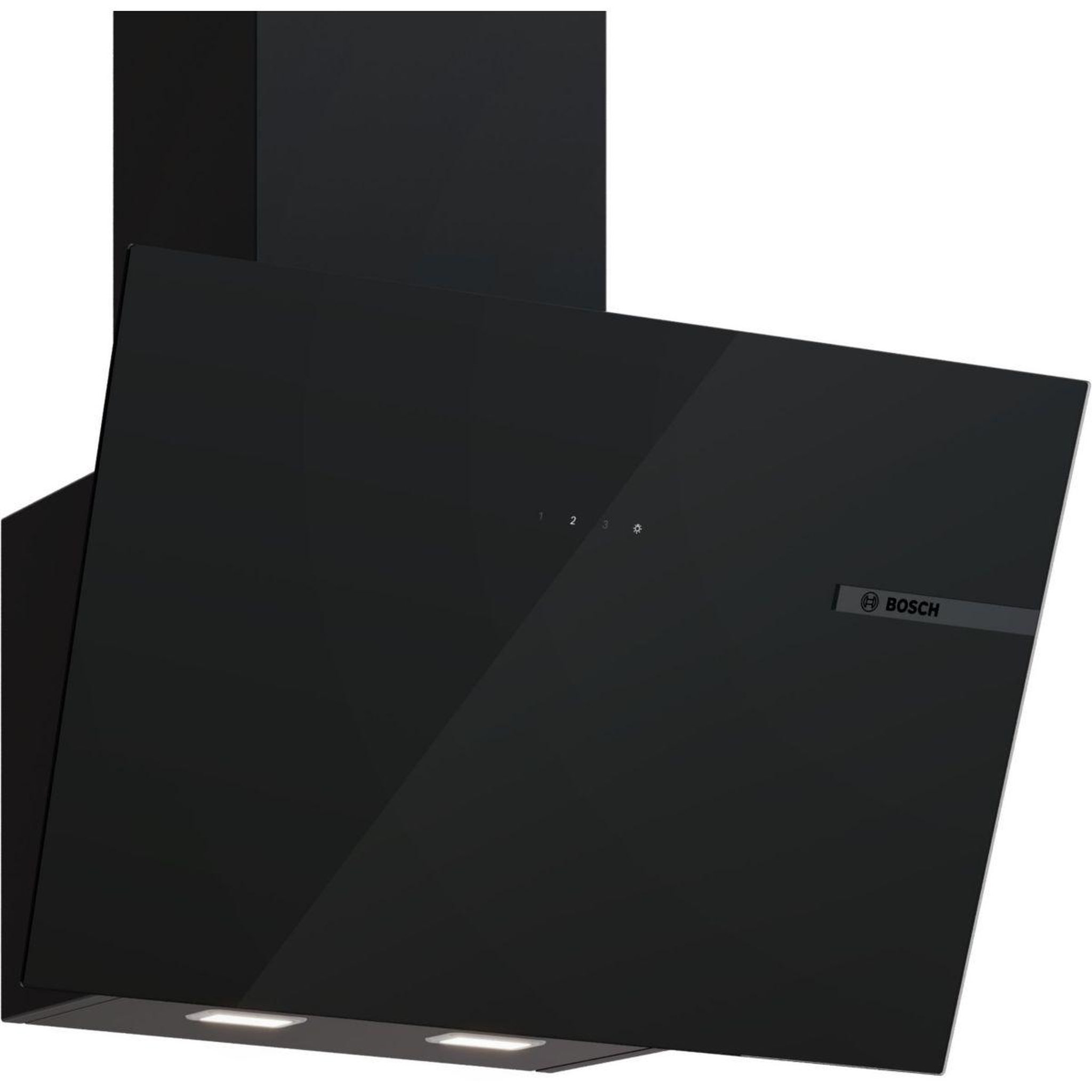 Voir la diapositive 1 : BOSCH Hotte décorative murale inclinée DKW65DF61
