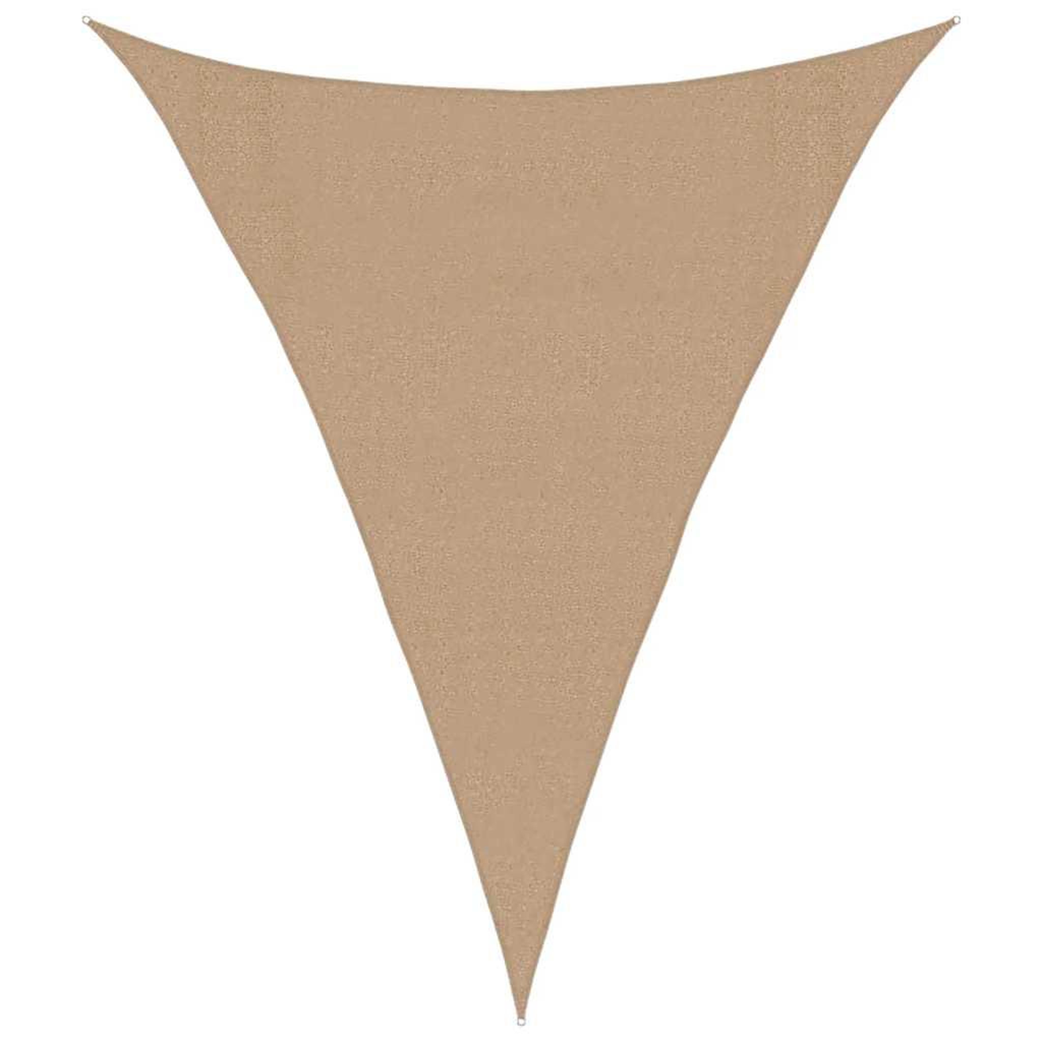 Voir la diapositive 2 : VIDAXL Voile d'ombrage 160 g/m^2 Taupe 3x4x4 m PEHD