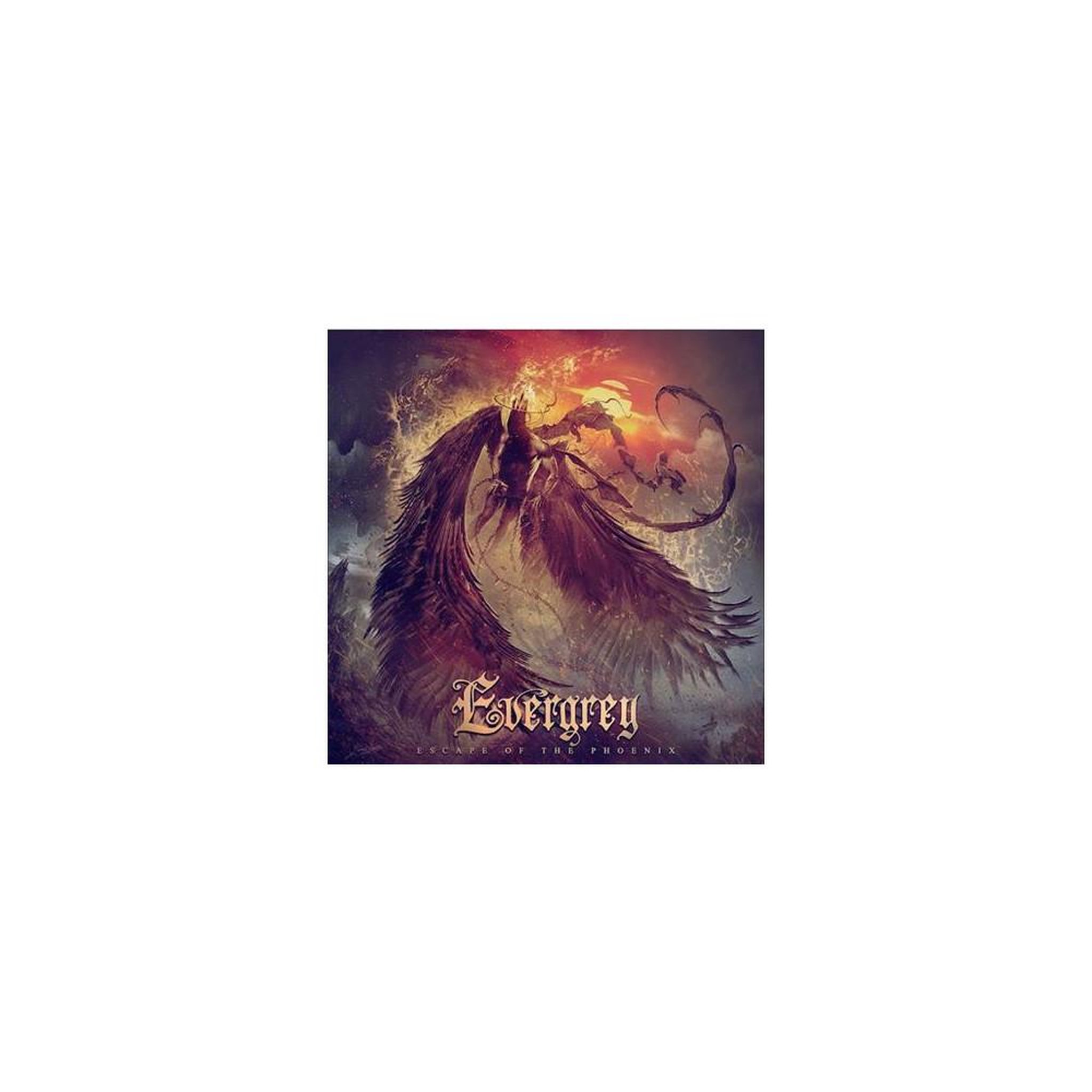 Cd escape the phoenix evergrey, rock metal hard rock, 1 disque