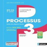 PROCESSUS 3 GESTION DES OBLIGATIONS FISCALES BTS CG 2E ANNEE LES PROCESSUS CG. LIVRE + LICENCE ELEVE, EDITION 2022-2023, Antitomaso Gérard