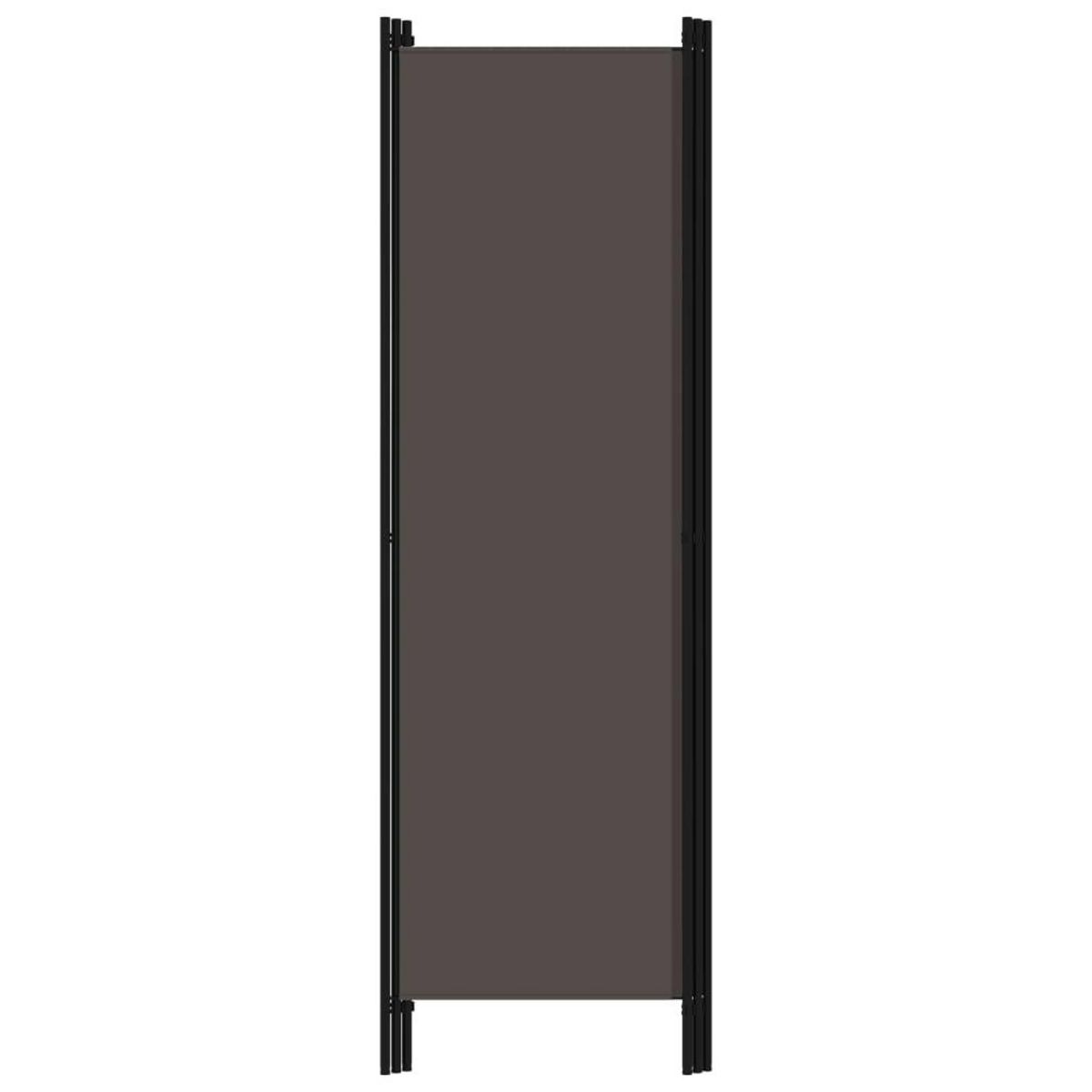 VIDAXL Cloison de separation 3 panneaux Anthracite 150x180 cm