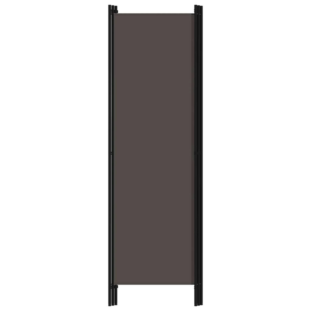 VIDAXL Cloison de separation 3 panneaux Anthracite 150x180 cm