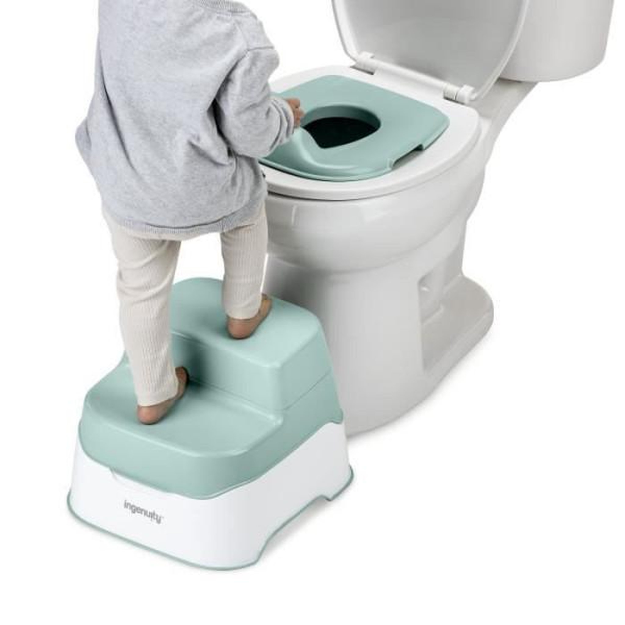 Voir la diapositive 6 : MARKET24 INGENUITY Pot, réducteur de toilette et marche pied 3 en 1