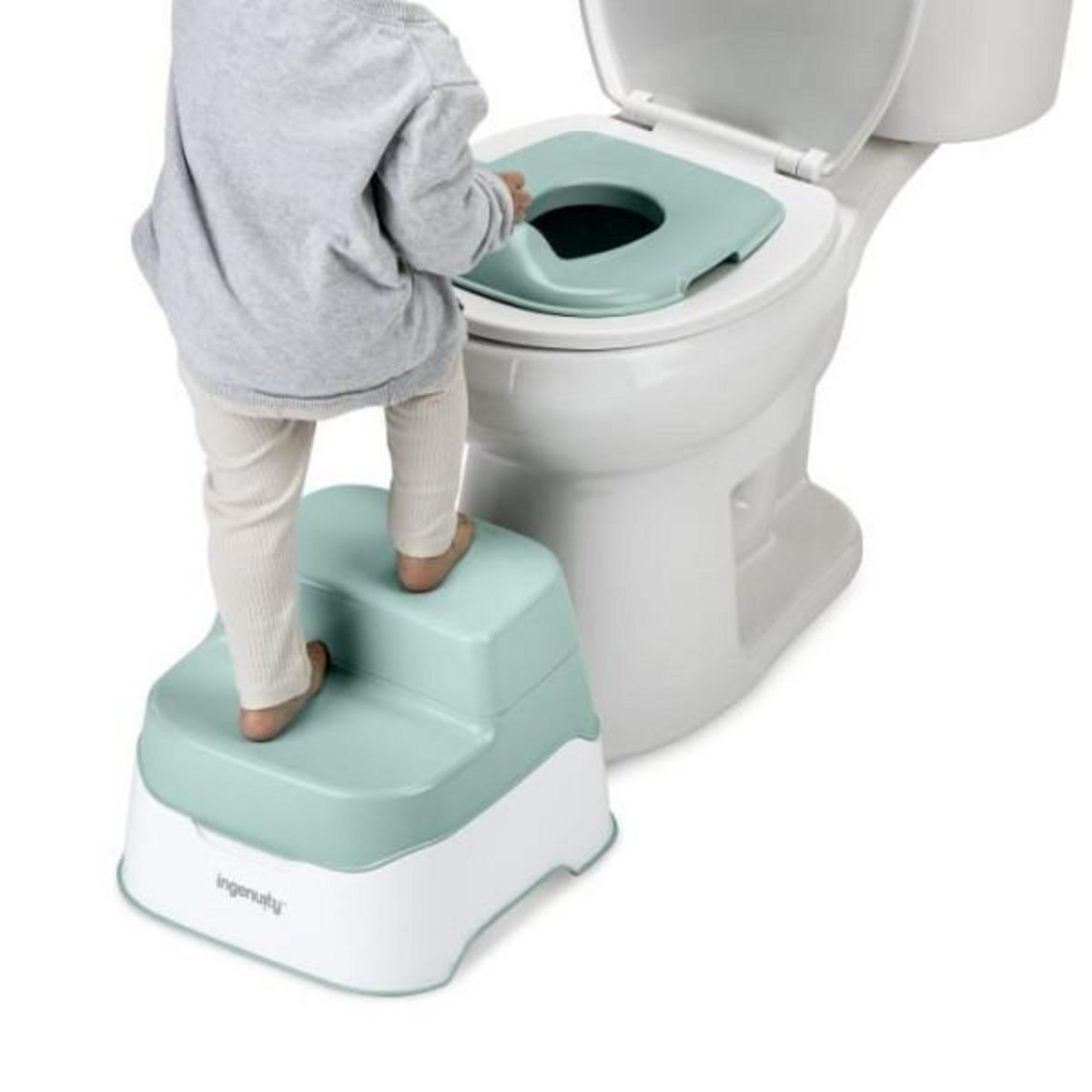 MARKET24 INGENUITY Pot, réducteur de toilette et marche pied 3 en 1