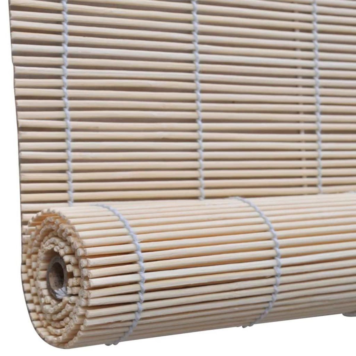VIDAXL Stores a rouleau Bambou naturel 2 pcs 120x160 cm
