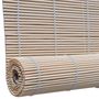 Voir la diapositive 4 : VIDAXL Stores a rouleau Bambou naturel 2 pcs 120x160 cm