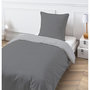 Voir la diapositive 1 : FUTURE HOME Parure de lit simple bicolore