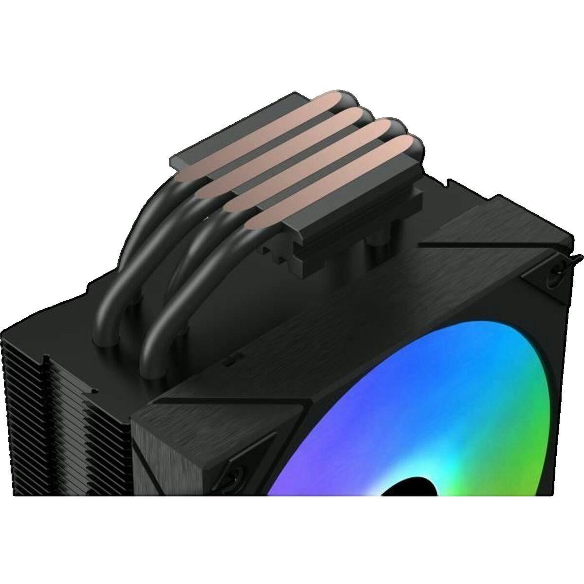 Voir la diapositive 2 : Xigmatek Ventilateur XIGMATEK AK4 Digital avec éclairage ARGB