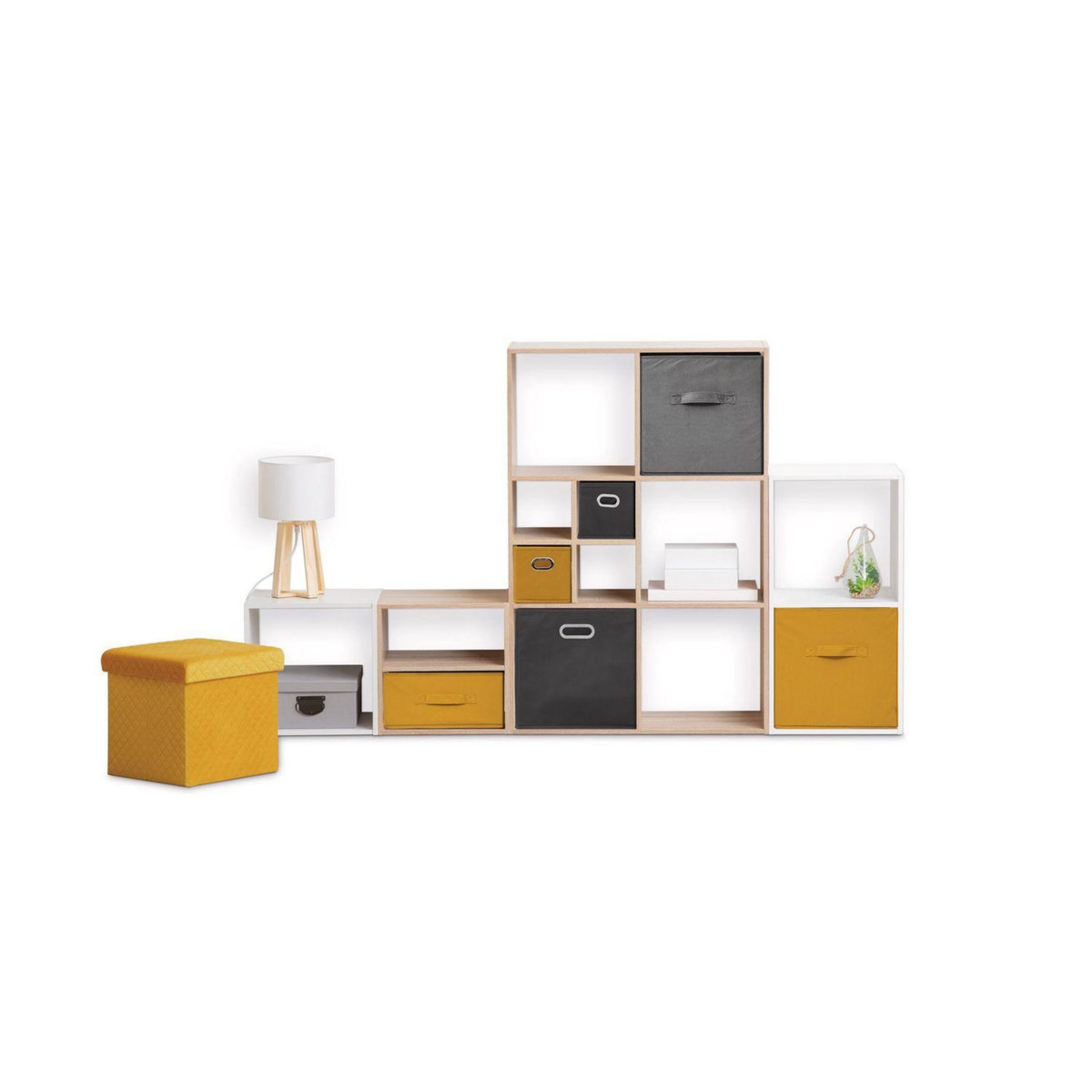 FIVE Boîte de rangement en tissu MIX 'N MODUL