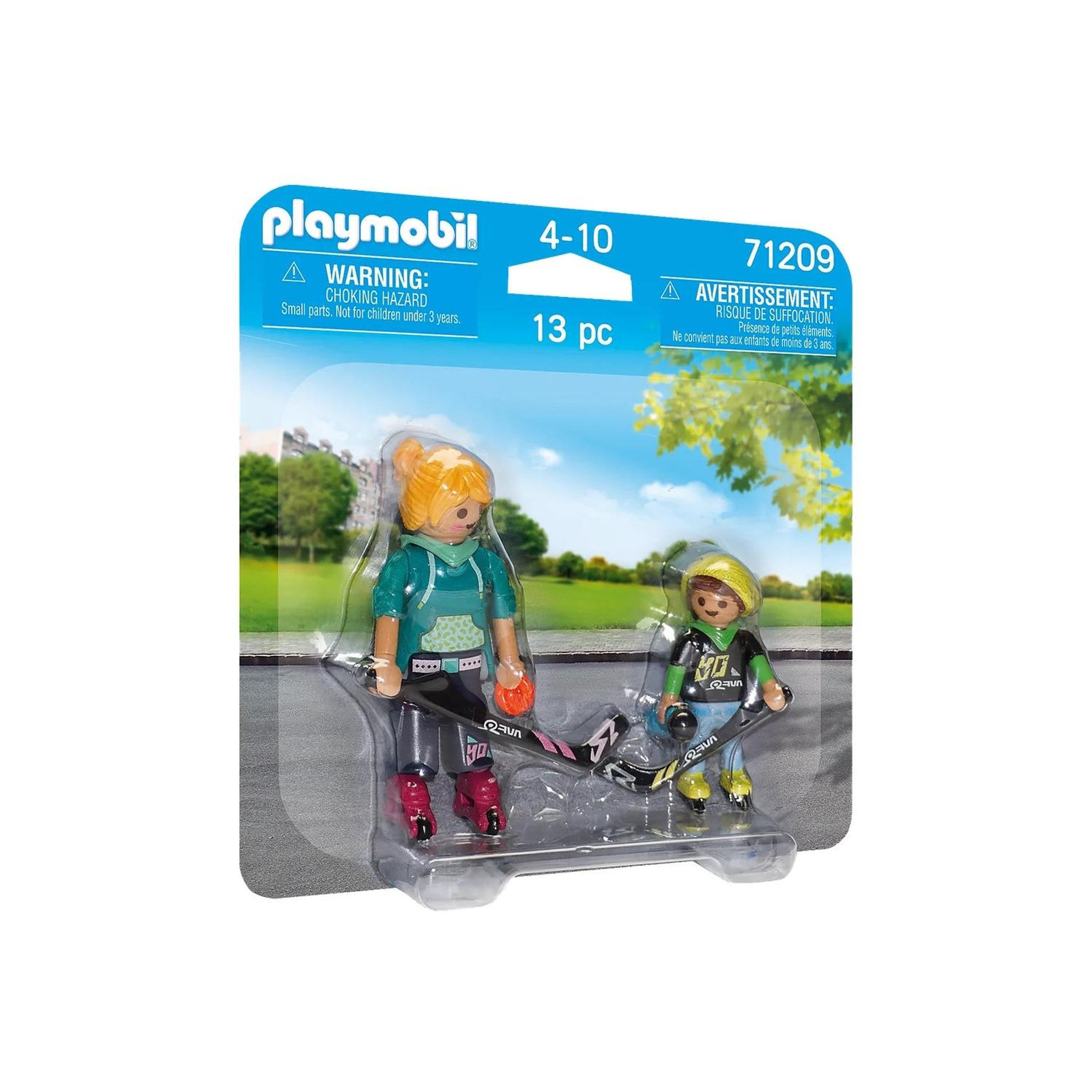 Voir la diapositive 2 : PLAYMOBIL Joueurs de roller hockey