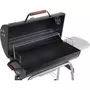 LANDMANN Barbecue a charbon LANDMANN - Black Taurus 660 - Grille en acier émaillé - Surface de cuisson : 66 x 36 cm - Noir