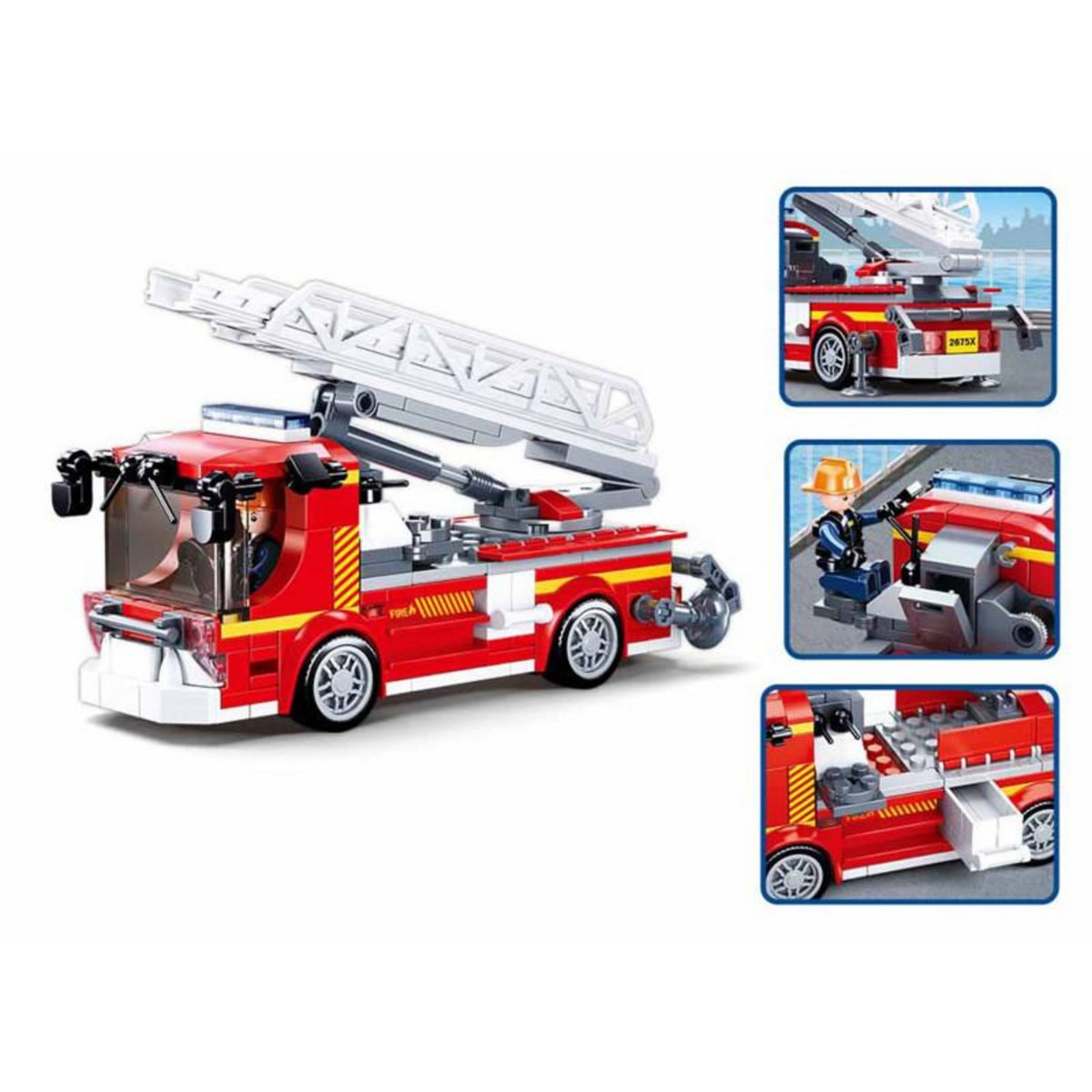 Sluban Sluban Fire Department Ladder Truck Exercise M38-B0966