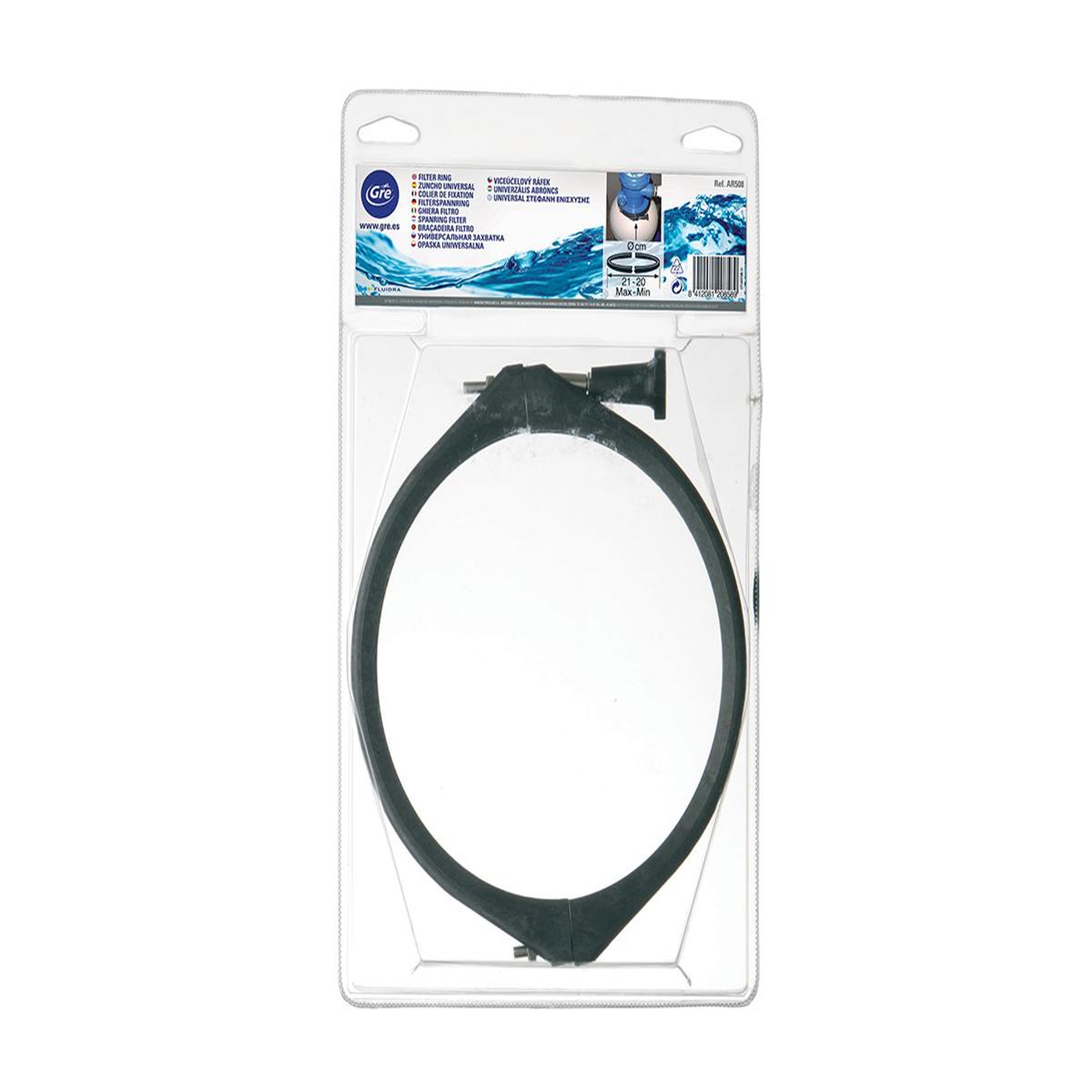 Voir la diapositive 2 : GRE Virole pour filtre à sable - gré