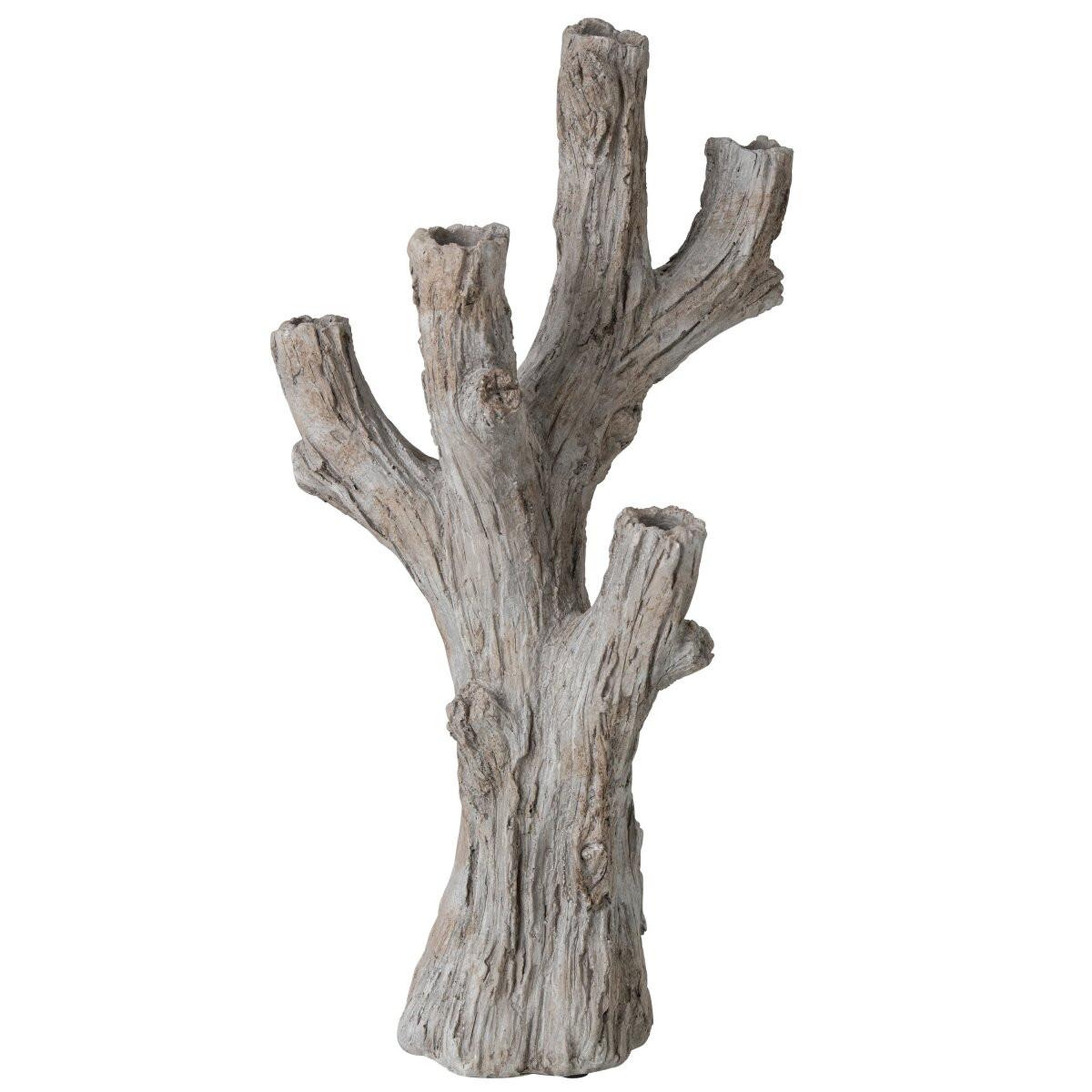 J-LINE Chandelier 5 branches  piet  49cm taupe