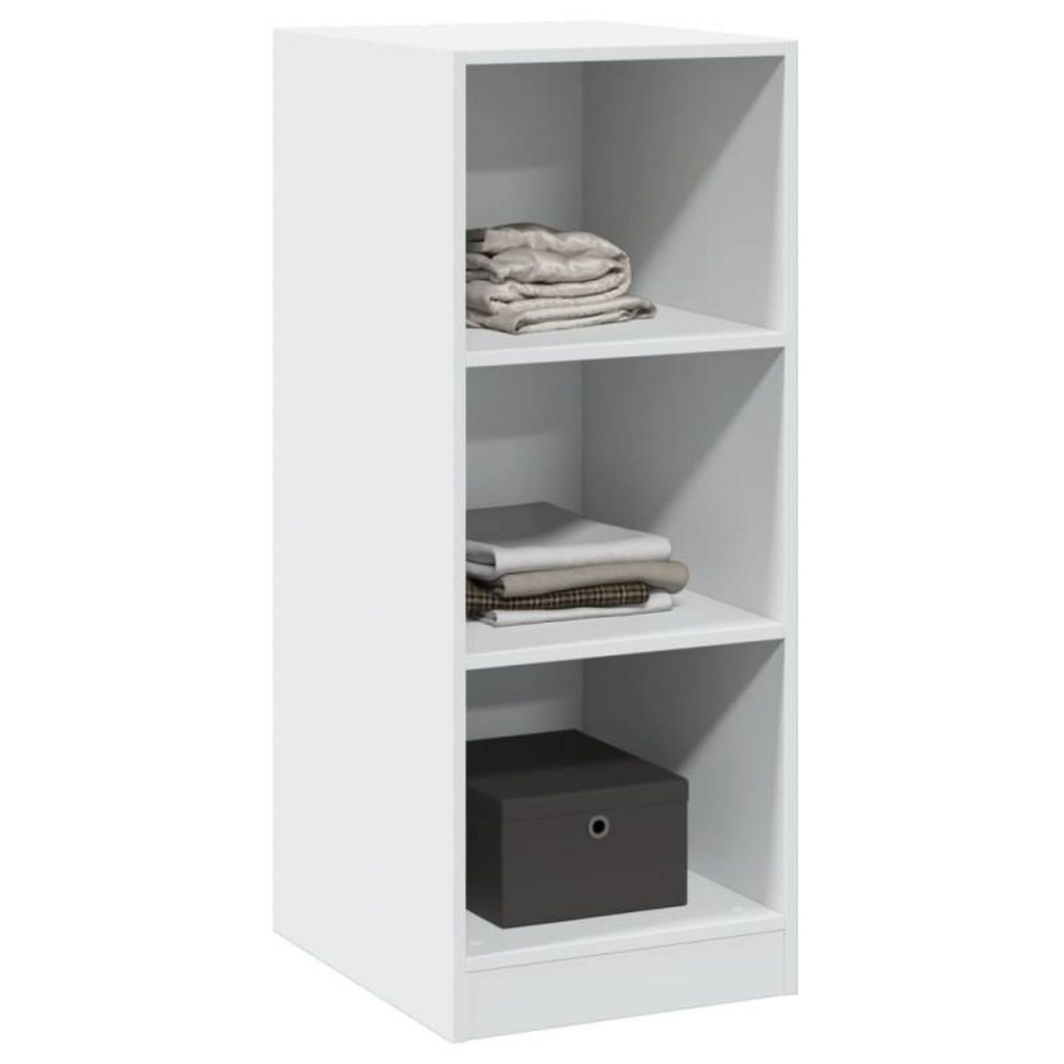 VIDAXL Garde robe blanc 48x41x102 cm bois d ingénierie