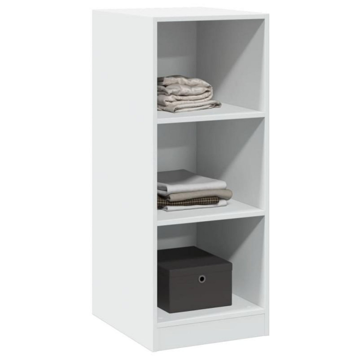 VIDAXL Garde robe blanc 48x41x102 cm bois d ingénierie