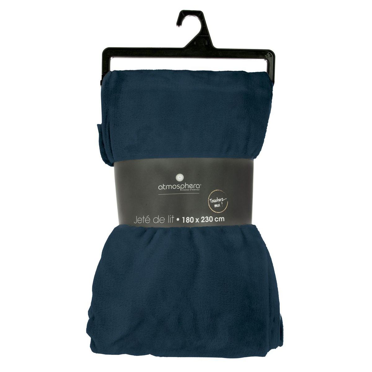 ATMOSPHERA Grand Plaid en flanelle uni