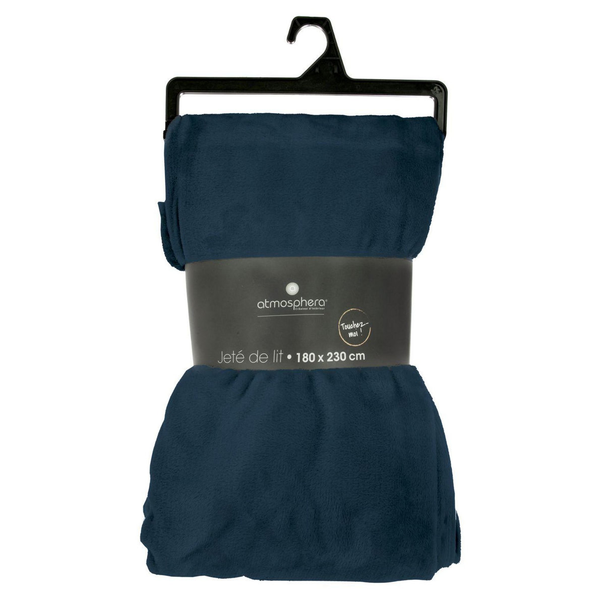 ATMOSPHERA Grand Plaid en flanelle uni