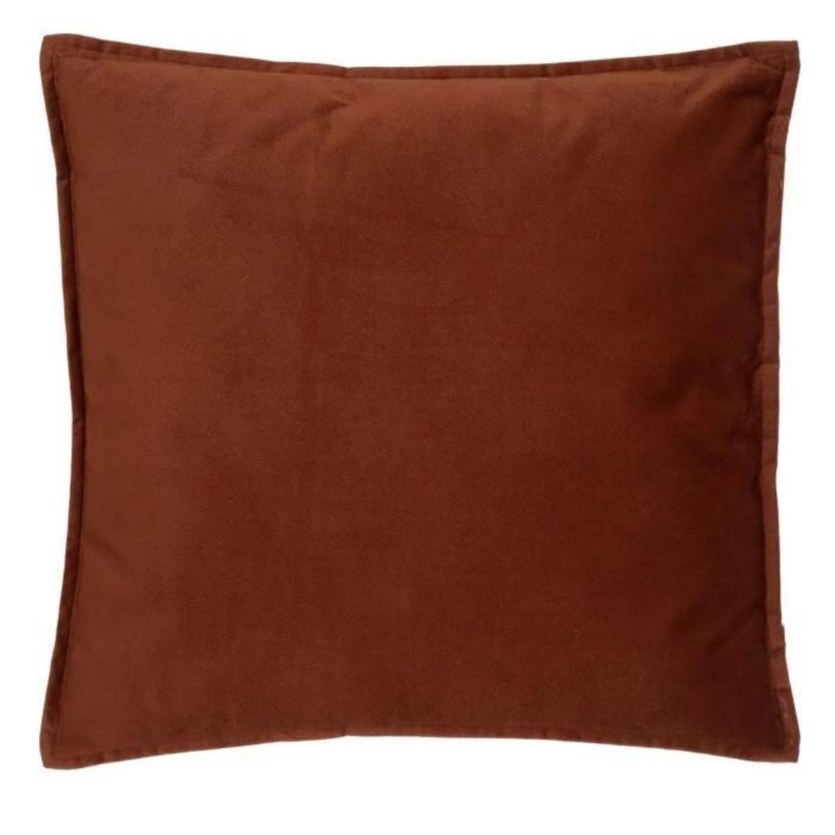 ATMOSPHERA Coussin Déhoussable  Lilou  45x45cm Terracotta