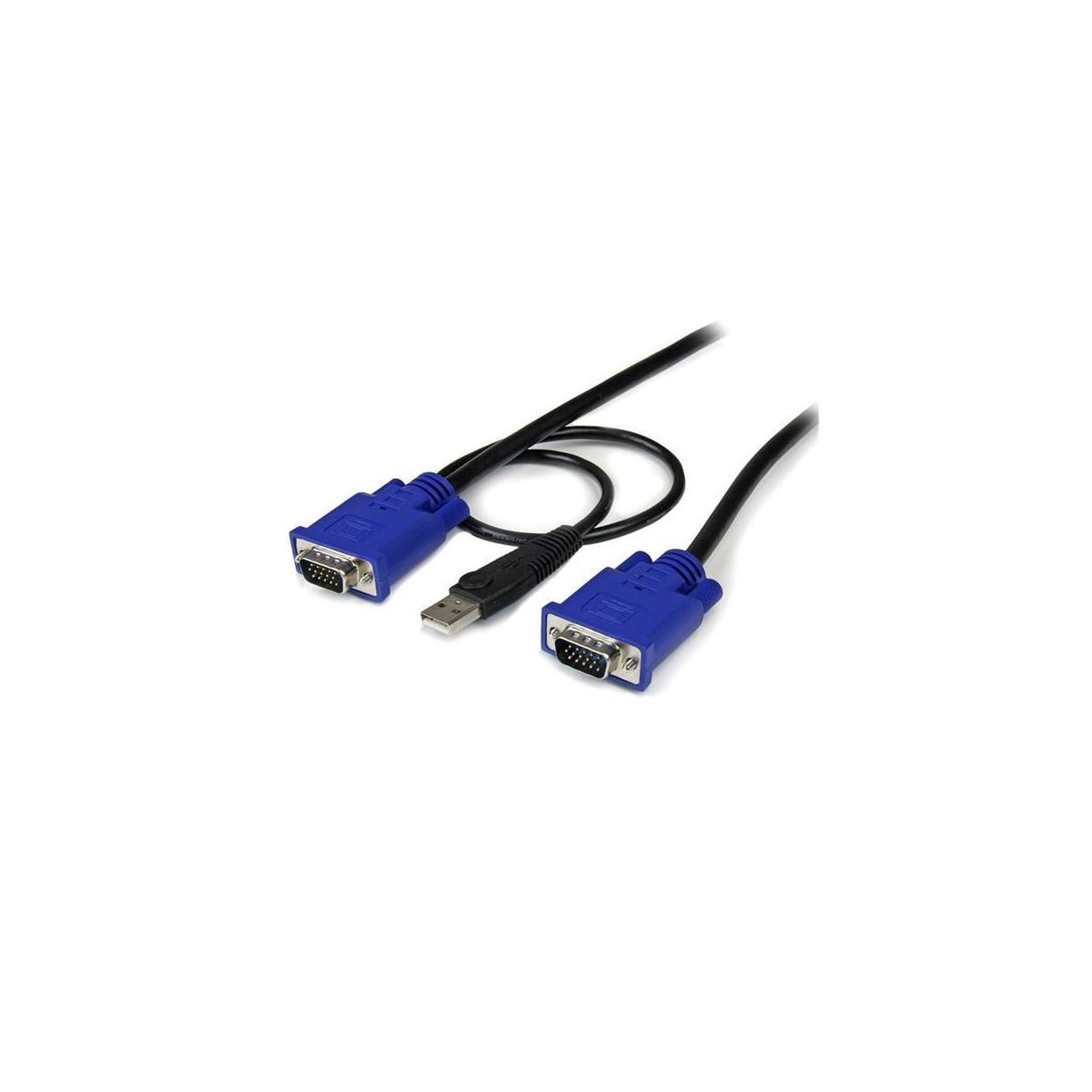 Voir la diapositive 2 : Startech StarTech.com Câble pour Switch KVM VGA avec USB 2 en 1 - 3m