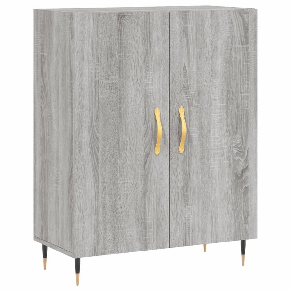 VIDAXL Buffet sonoma gris 69,5x34x90 cm bois d'ingenierie