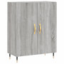 Voir la diapositive 2 : VIDAXL Buffet sonoma gris 69,5x34x90 cm bois d'ingenierie