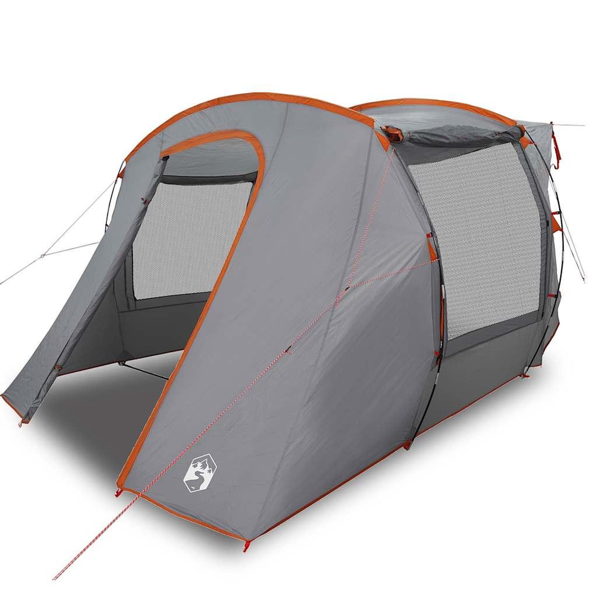 Voir la diapositive 2 : VIDAXL Tente de voiture gris et orange impermeable