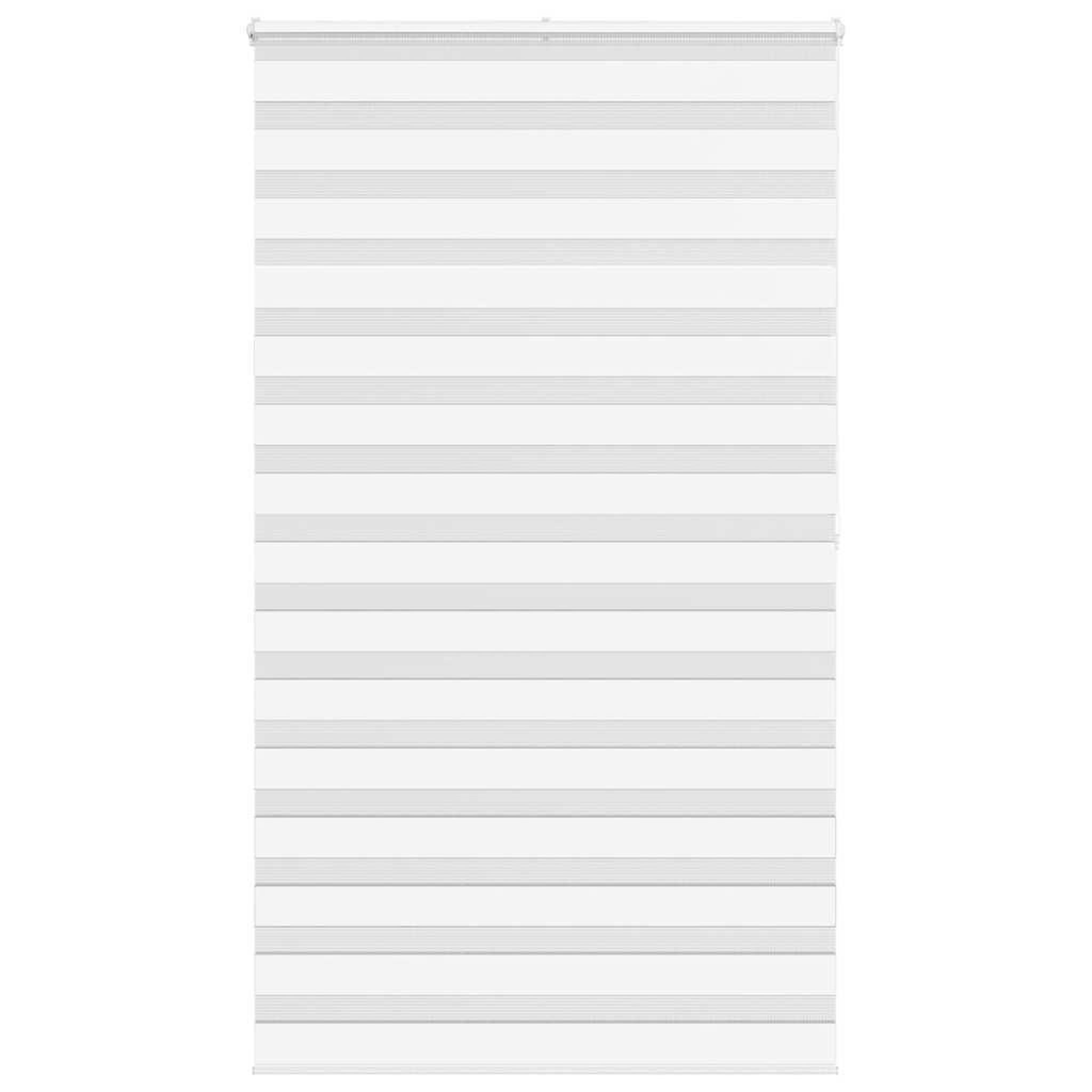 VIDAXL Store zebre blanc 120x200 cm largeur du tissu 120,9cm polyester