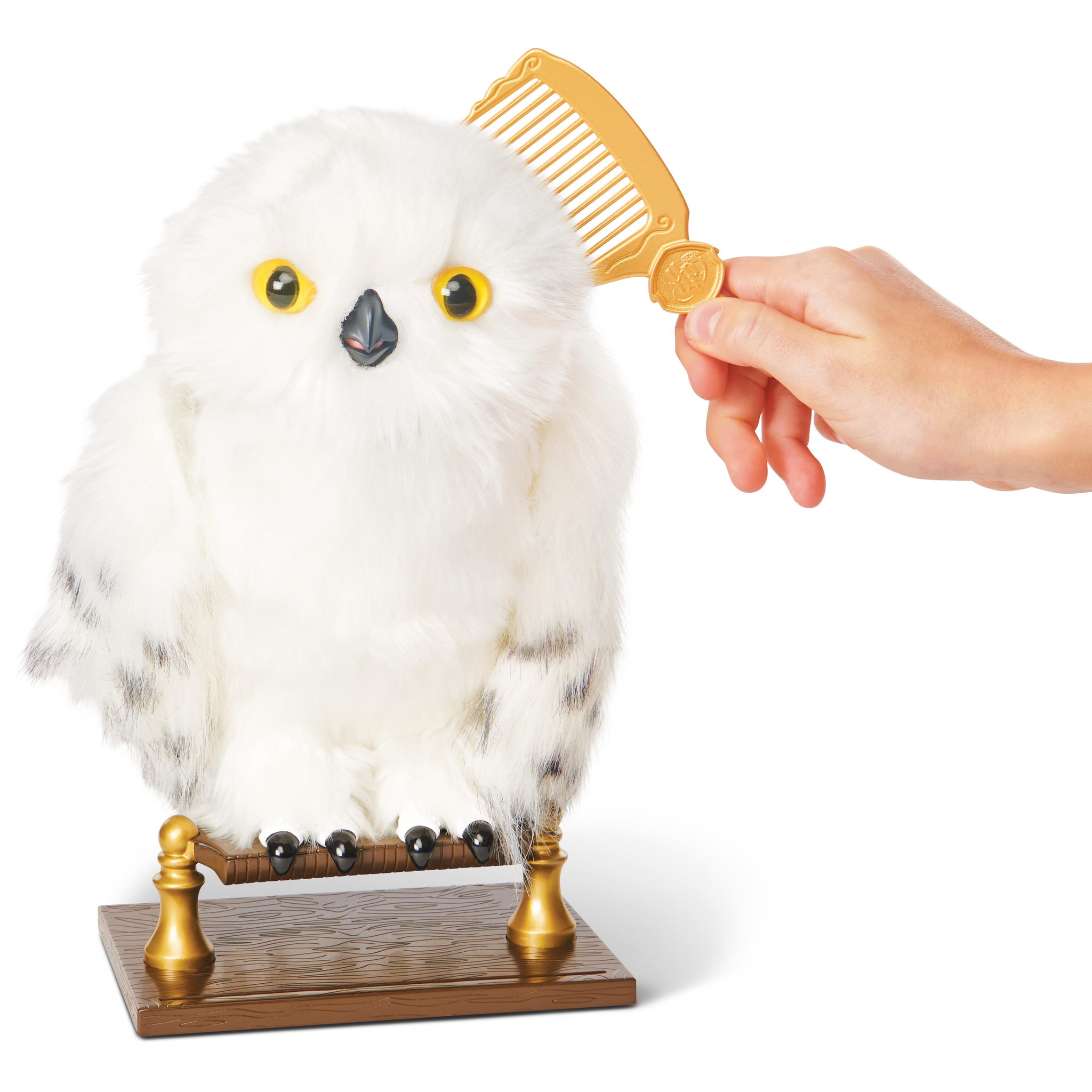 Voir la diapositive 4 : SPIN MASTER Peluche Hedwige Enchantée - Wizarding World