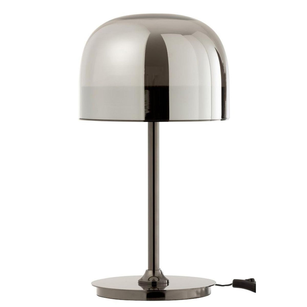 Paris Prix Lampe à Poser Verre & Métal  Topja  44cm Argent