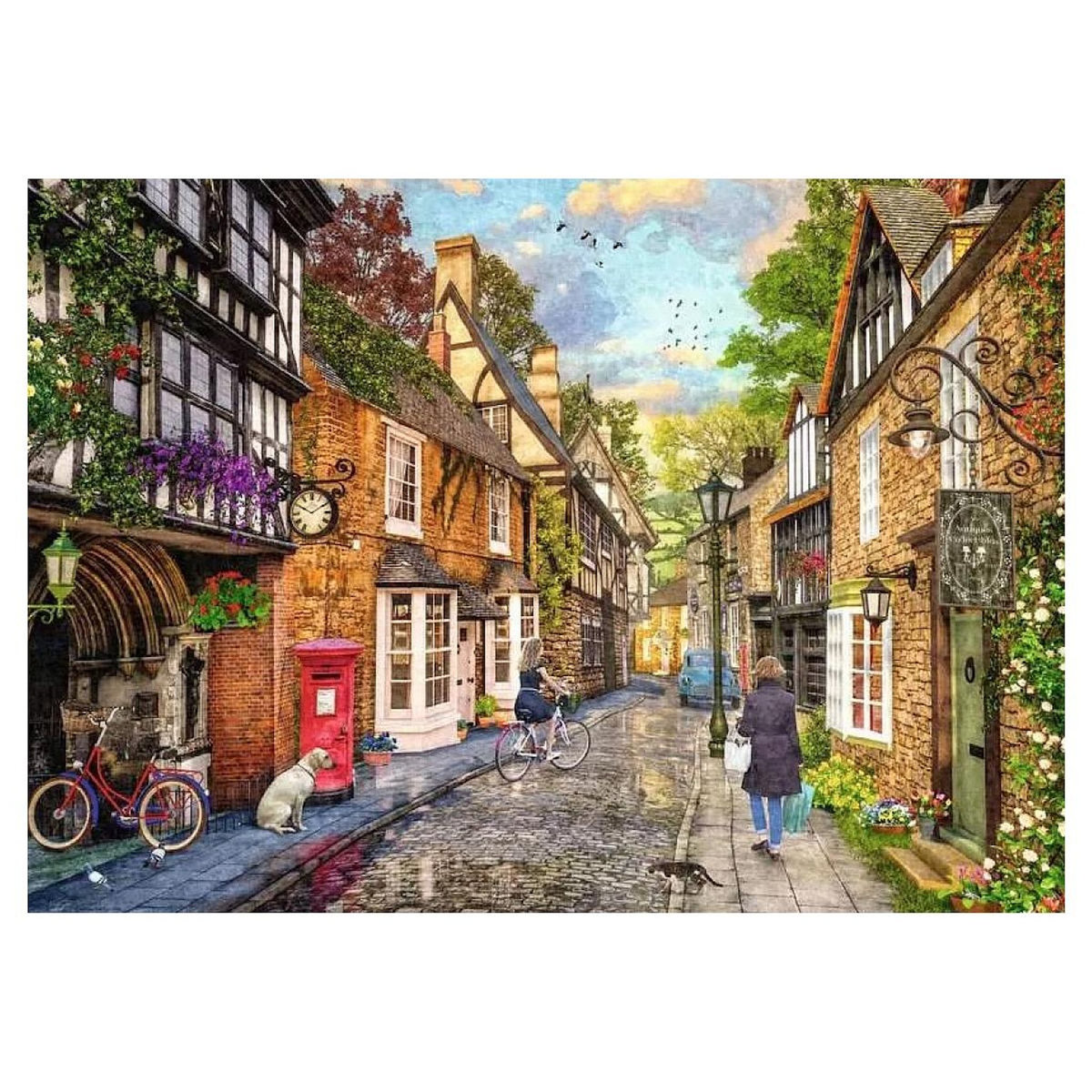RAVENSBURGER Puzzle 1000 pieces Meado Hill Lane