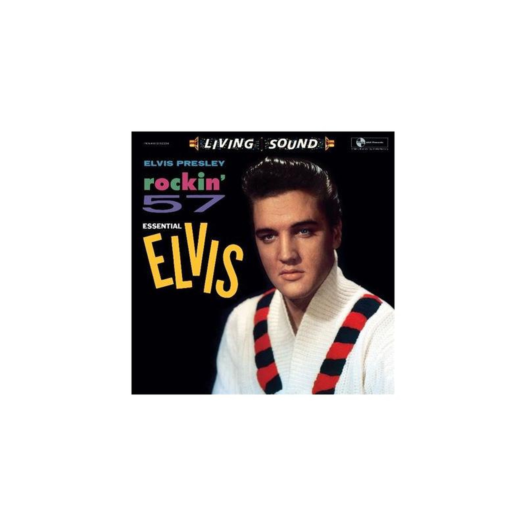 Elvis presley – rockin' 57 vinyle 12“ 33t édition limitée living sound, 1 disque, rock & roll 1957