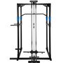 Voir la diapositive 4 : tectake Cage de musculation avec traction latissimus noir/bleu
