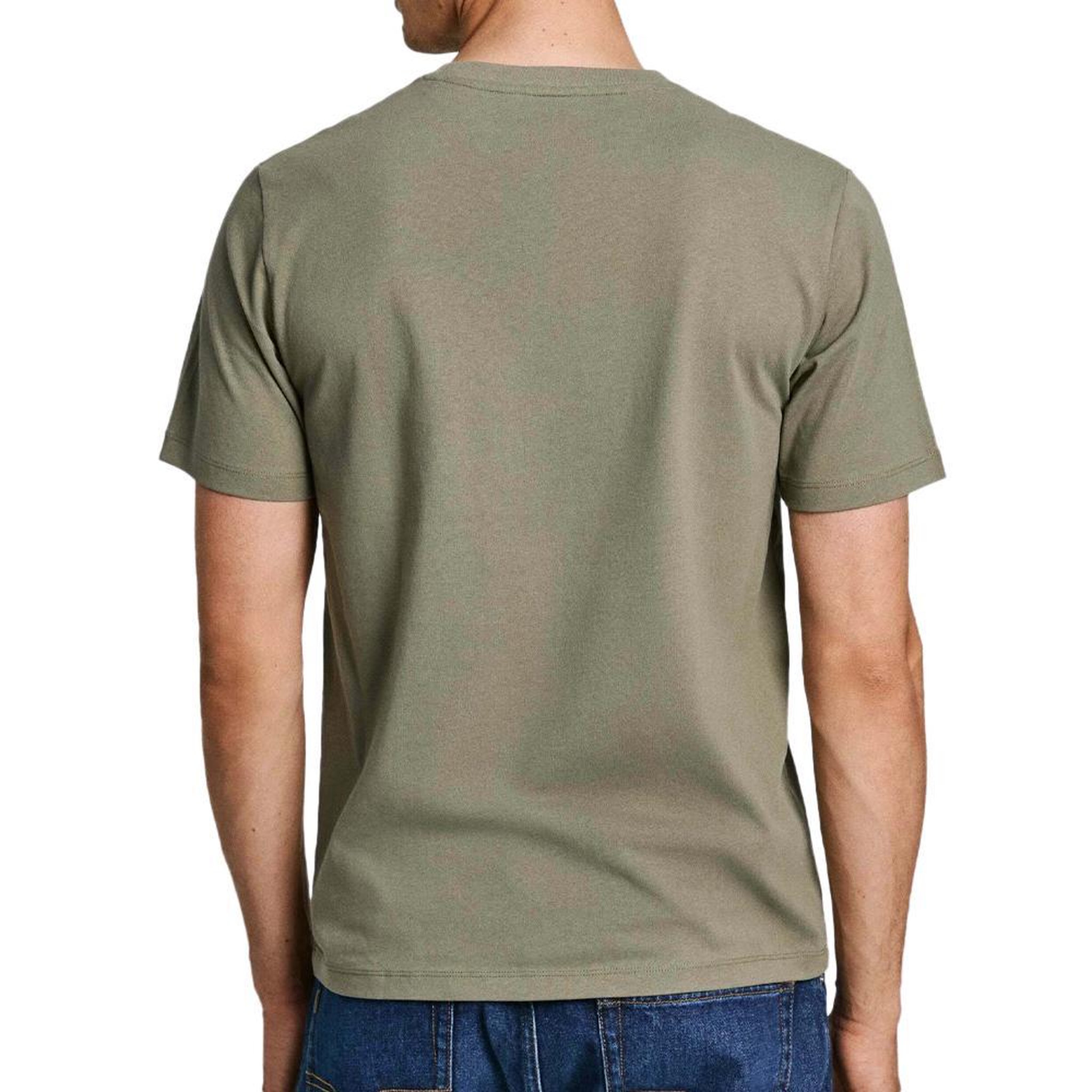 Voir la diapositive 2 : Pepe Jeans T-shirt Kaki Moyen Homme Pepe jeans Connor
