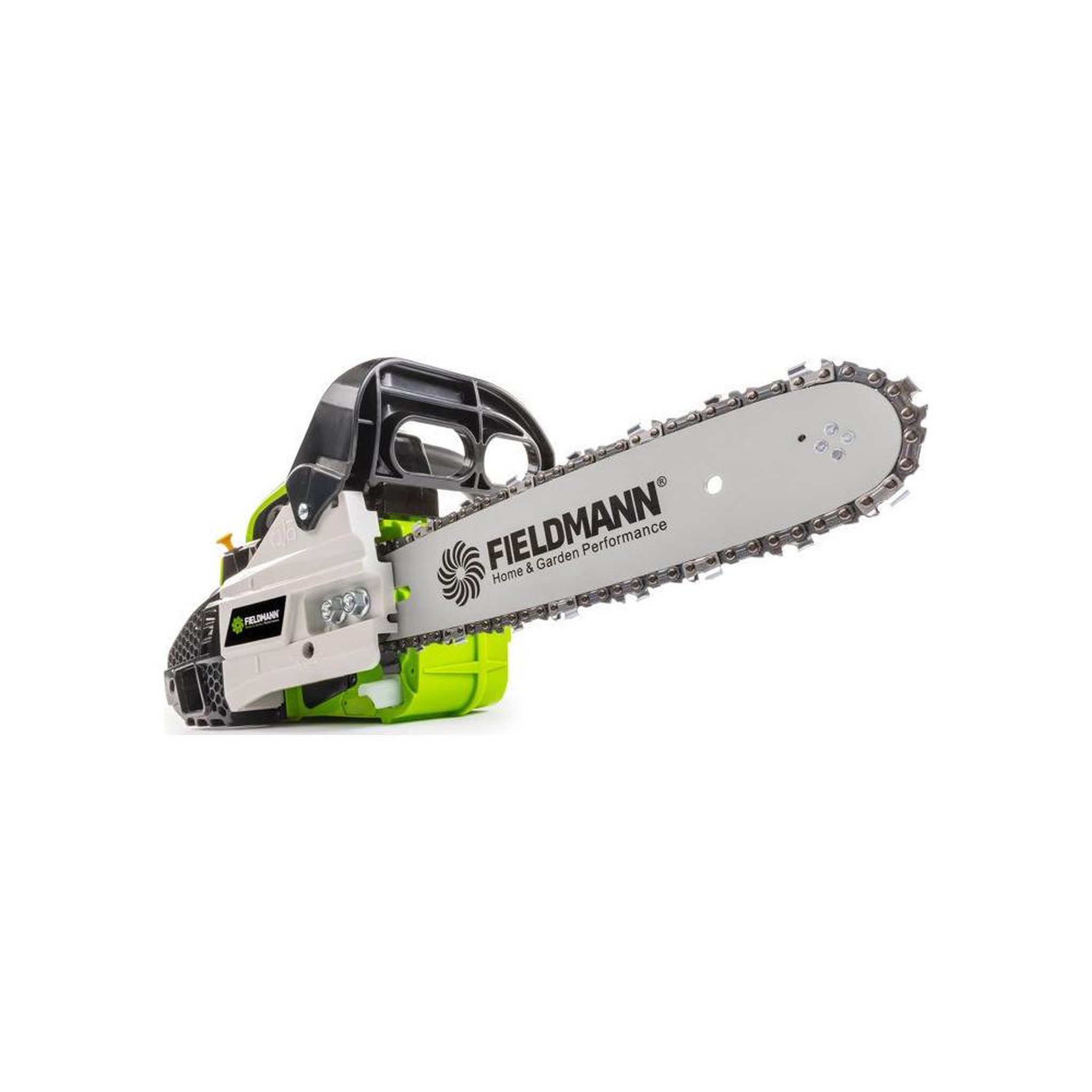Voir la diapositive 6 : Tronçonneuse à essence une main 1 kW, guide 30 cm, graissage automatique, 3,3 kg noir/vert