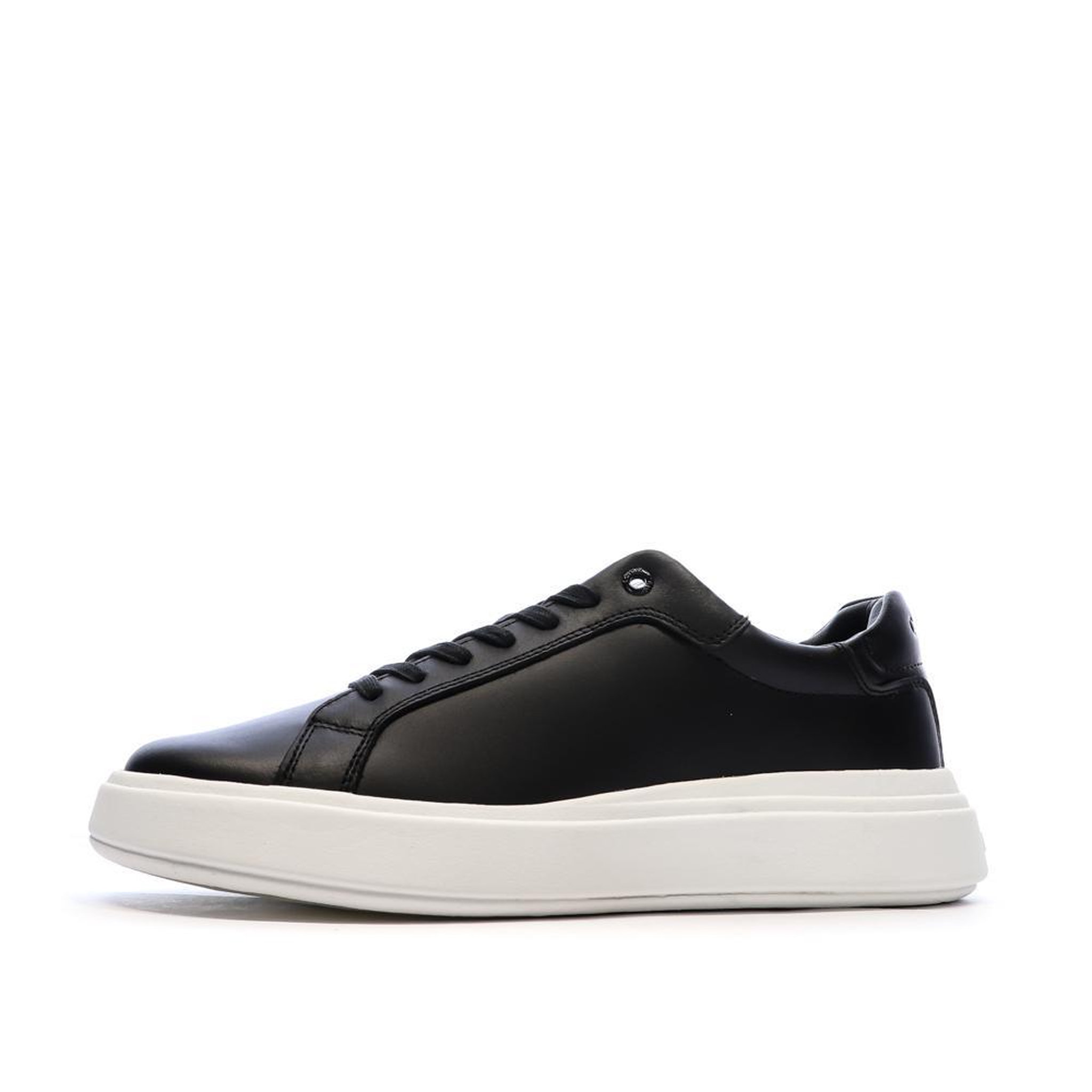 Voir la diapositive 2 : CALVIN KLEIN JEANS Baskets noires homme calvin klein jeans low