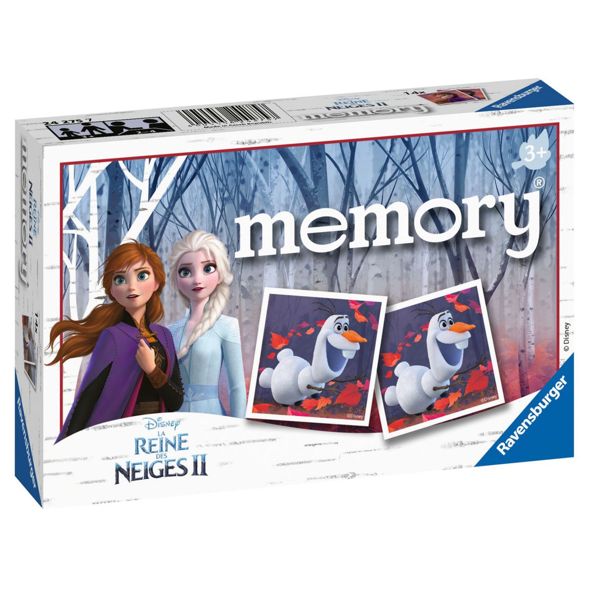 RAVENSBURGER Jeu Memory Disney La Reine des Neiges 2