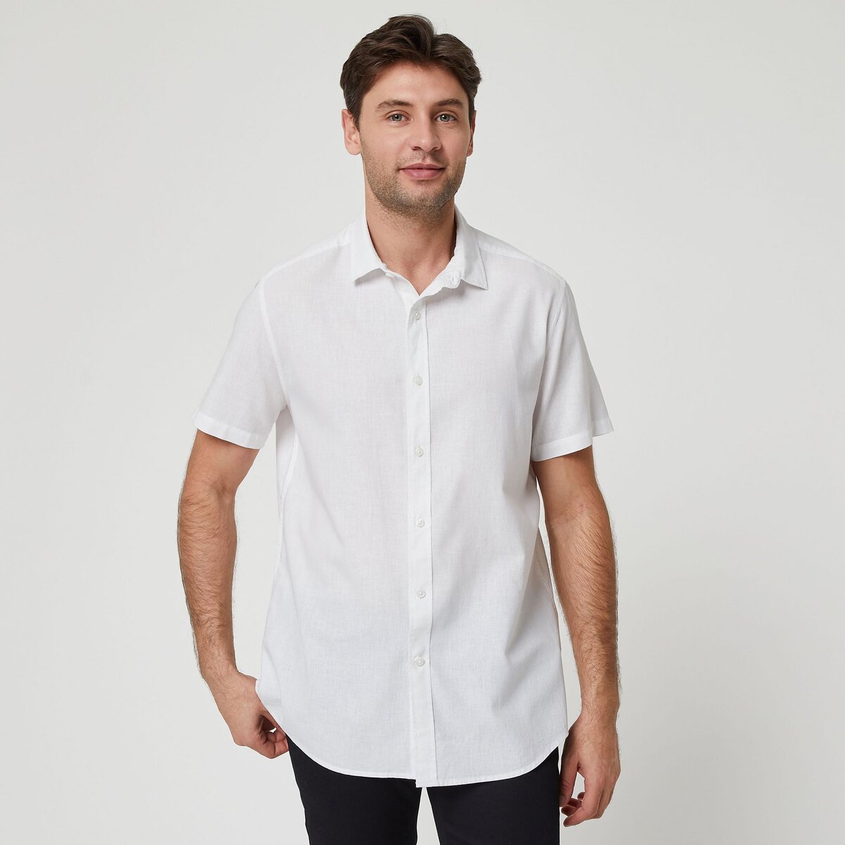 IN EXTENSO Chemise homme Blanc taille S