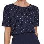Voir la diapositive 1 : Vila T shirt  à pois Femme Vila Mooney