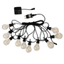 Voir la diapositive 1 : Lumisky Guirlande lumineuse extérieur connectable PARTY Noir Plastique 7,5m