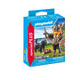 Voir la diapositive 1 : PLAYMOBIL 71755 Viking avec chien, bouclier et armes
