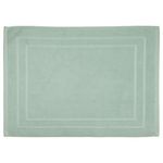 ATMOSPHERA Tapis de bain en coton PRAIA. Coloris disponibles : Jaune, Vert, Bleu, Rose
