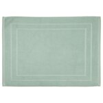 ATMOSPHERA Tapis de bain en coton PRAIA. Coloris disponibles : Jaune, Bleu, Vert, Rose