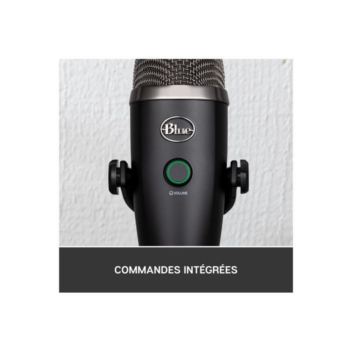 Blue Microphones Microphone Blue Microphones Yeti Nano Black