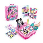 Canal Toys Canal Toys - Airbrush Art - Mallette d'activités avec spray électronique, pochoirs et feutres - AIR 017