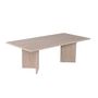 Voir la diapositive 1 : CONCEPT USINE Table basse rectangulaire effet travertin 119x60cm TOPI