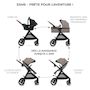 Voir la diapositive 4 : KINDERKRAFT Poussette multifonctionnelle 3 en 1 ESME PRO
